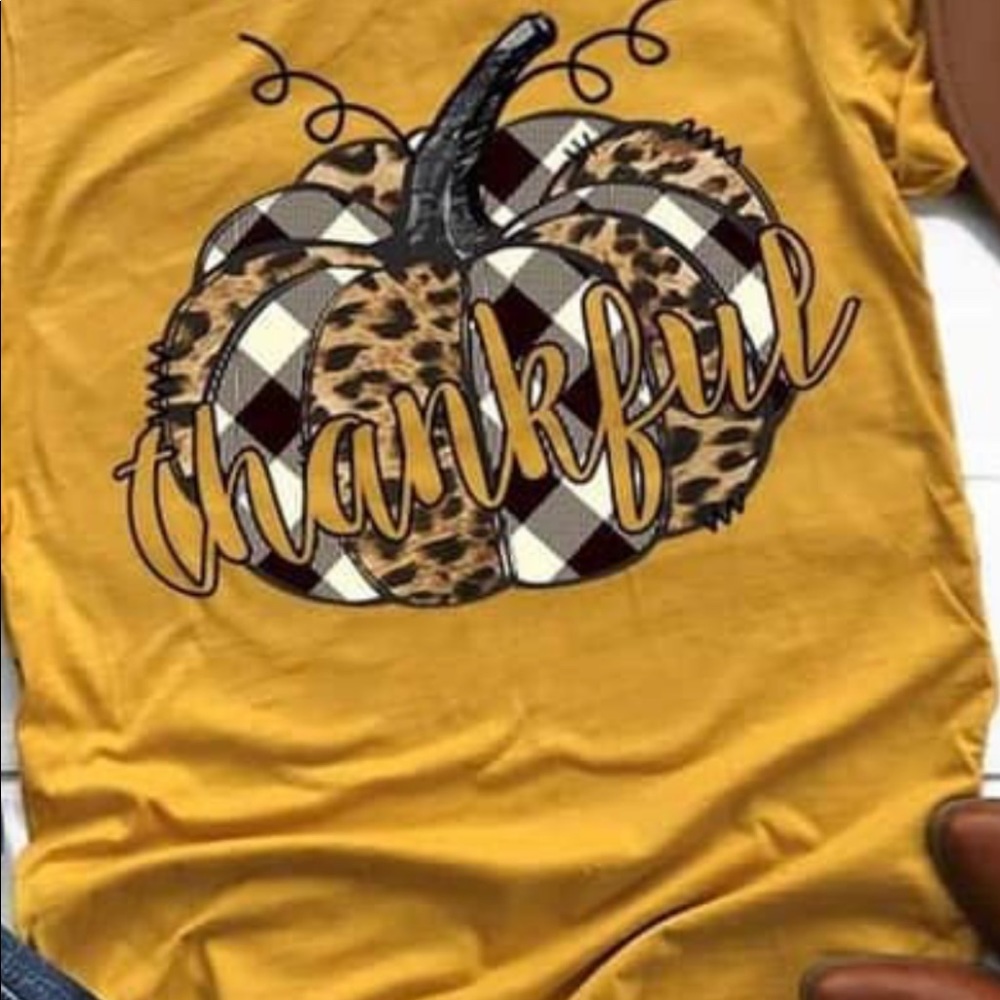 Thankful pumpkin shirt